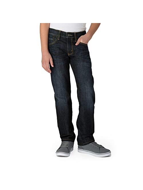 Signature by Levi Strauss & Co. Gold Label Big Boys' Slim Straight Fit Jeans
