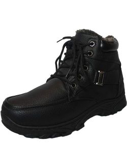 Gelato Mens Warmed Lined Winter Snow Boot, Adult, Black