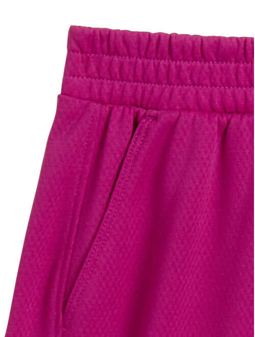 Athletic Works Girls Mesh Active Soccer Shorts, 3-Pack, Sizes 4-18 & Plus