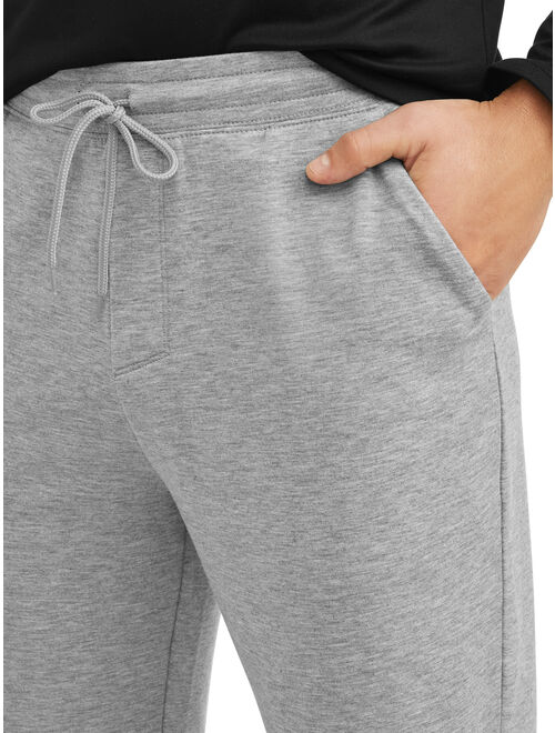 Athletic Works Medium Gray Heather DriWorks Knit Jogger Pants