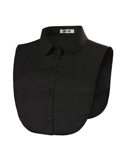 PeterPan Fake Collar Detachable Dickey Blouse Half Shirts 3 Colors