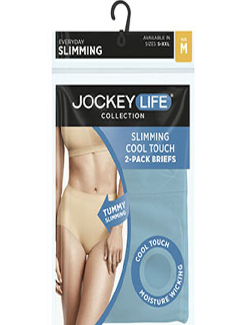 Life by Jockey Jockey Life® Slimming Cool Touch Briefs - 2 Pack