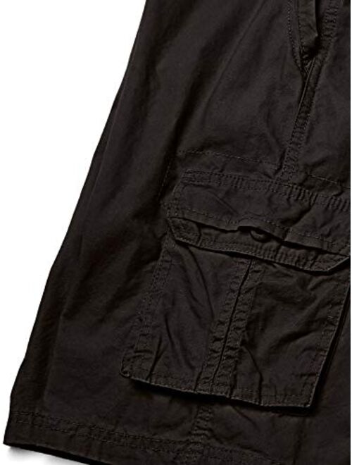 Southpole Boys' Big Belted Mini Canvas Cargo Shorts in