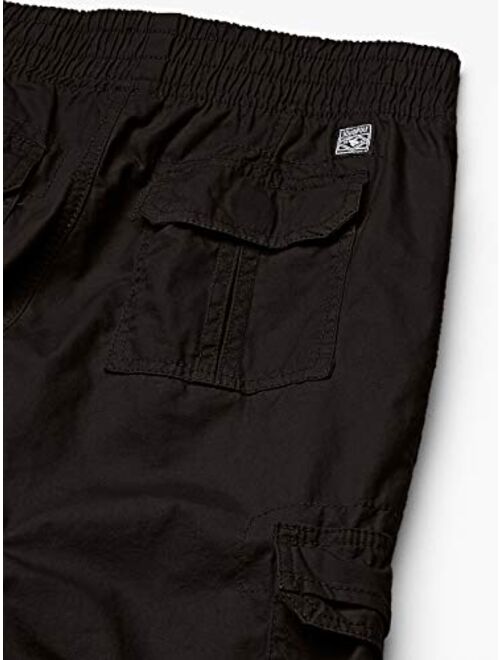 Southpole Boys' Big Belted Mini Canvas Cargo Shorts in