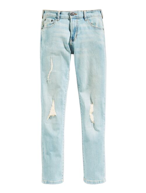 Distressed Denim Slim-Fit Jeans, Big Boys (8-20), Created for Macy's
