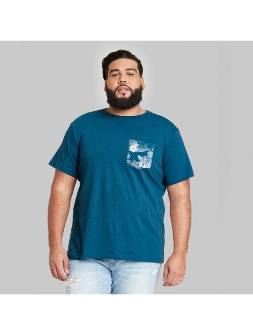 Men's Standard Fit Short Sleeve Crewneck T-Shirt - Original Use™ Blue