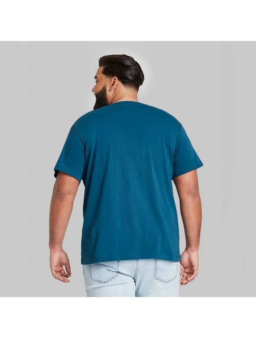Men's Standard Fit Short Sleeve Crewneck T-Shirt - Original Use™ Blue