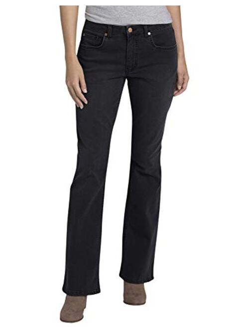 Dickies Women's Perfect Shape Denim Jean-Bootcut Stretch
