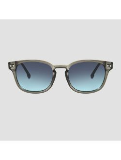 Men's Square Trend Sunglasses with Gradient Lenses - Original Use™ Gray