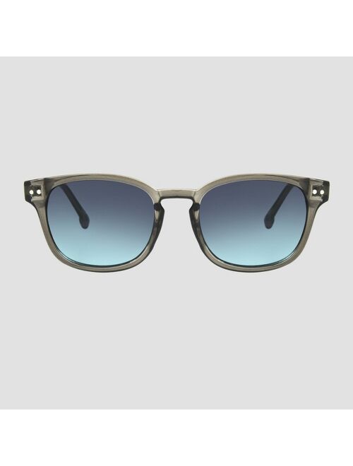 Men's Square Trend Sunglasses with Gradient Lenses - Original Use™ Gray