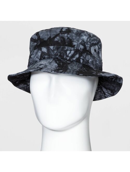 Men's Tie-Dye Bucket Hat - Original Use™ Black M/L