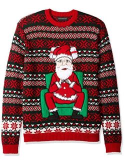 Men's Ugly Christmas Sweater Santa