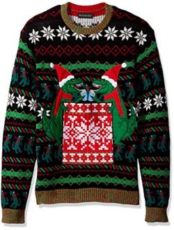 Men's Ugly Christmas Sweater Drink Pocket