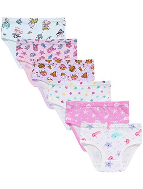 YCandJY Little Girls Soft Cotton Underwear Breathable Comfort Panties Brief