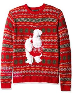Men's Ugly Christmas Sweater Animals