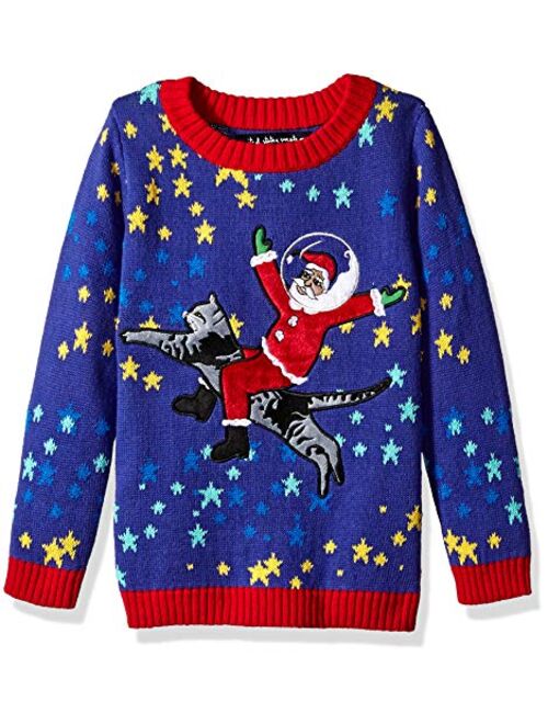 Blizzard Bay Boys Ugly Christmas Sweater Cat