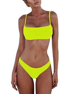 Padded Push up Brazilian Thong Bikini Sets 2021 Swimsuits for Women