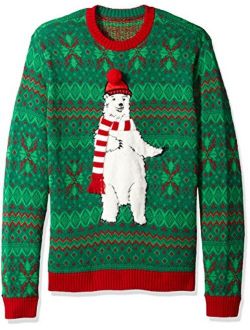 Men's Ugly Christmas Sweater Polar Bear