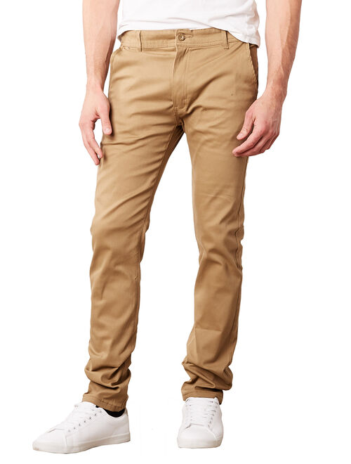 GBH Mens Cotton Chino Pants Slim Fit Casual Stretch