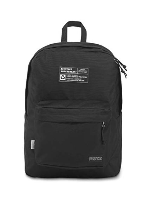 JanSport Recycled SuperBreak Backpack - Sustainable and Eco-Friendly Bookbags, New Olive