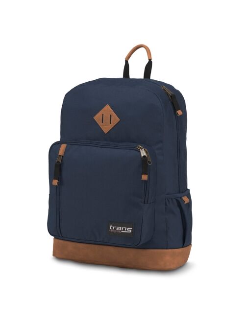 Trans by JanSport Dakoda 17" Solid Backpack - Navy