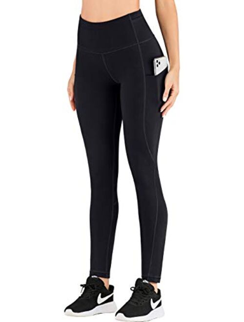 IUGA Leggings with Pockets for Women High Waisted Yoga Pants for Women Butt Lifting Workout Leggings for Women with 4 Pockets