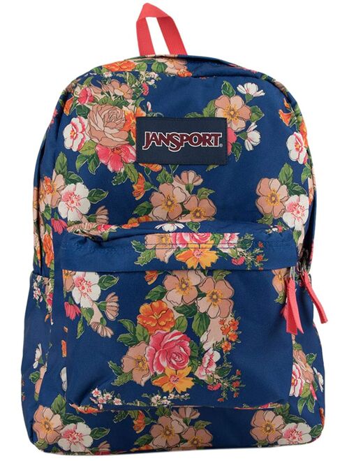 JanSport SuperBreak Paper Floral Print Backpack