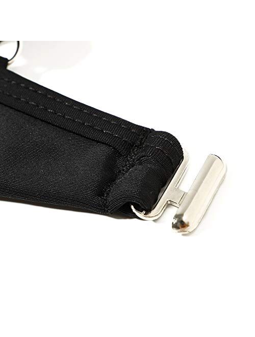 MOSHENGQI Womens Ring Front High Waisted Bikini Spaghetti Strap Printed Two Piece Swimsuit