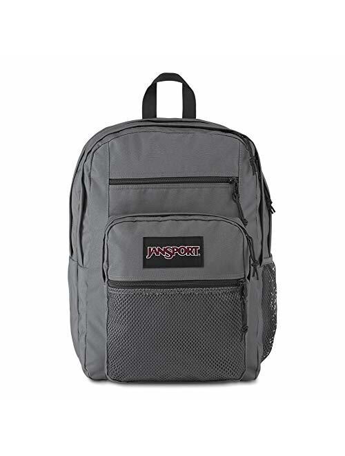 Jansport Big Campus Backpack - Lightweight 15" Laptop Bag Deep Grey