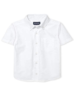 Boys' Uniform Oxford Button Down Shirt