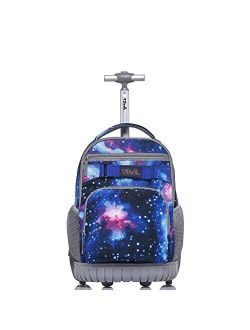 Tilami Rolling Backpack 18 inch Boys and Girls Laptop Weel Backpack