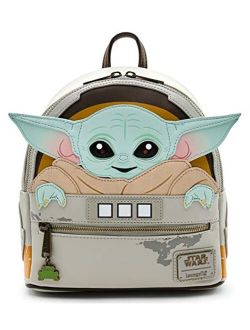 Star Wars Baby Yoda The Mandalorian Womens Double Strap Shoulder Bag Purse