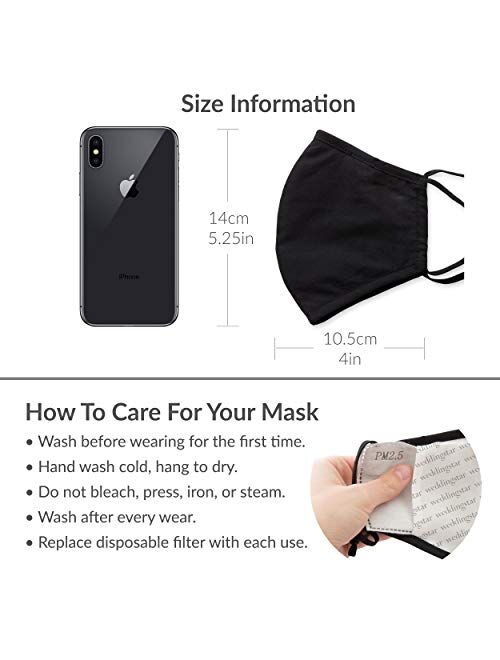 Weddingstar 3-Ply Adult Washable Cloth Face Mask Reusable and Adjustable with Filter Pocket - Leopard Print