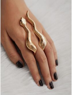 Snake Design Cute Ring 1pc