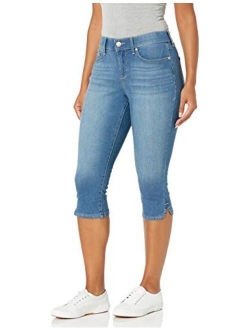 Women's Comfort Curvy Skinny Jean Capri Length