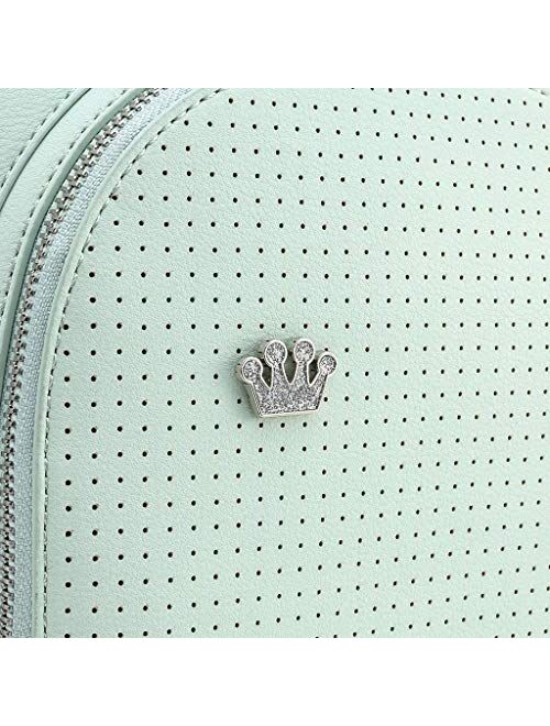 Loungefly Mint Pin Trader Faux-Leather Mini Backpack