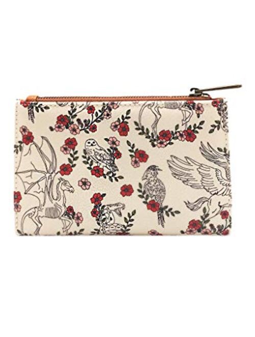 Loungefly x Harry Potter Hedwig Floral Flap Wallet