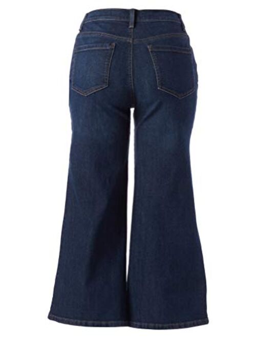 Buy Gloria Vanderbilt Women S Amanda Wide Leg Crop Length Jean Online Topofstyle