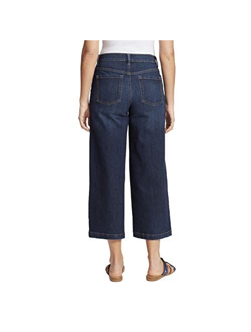 Gloria Vanderbilt Women's Amanda Wide Leg Crop Length Jean