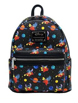 x Disney Lilo and Stitch in Space Allover-Print Mini Backpack