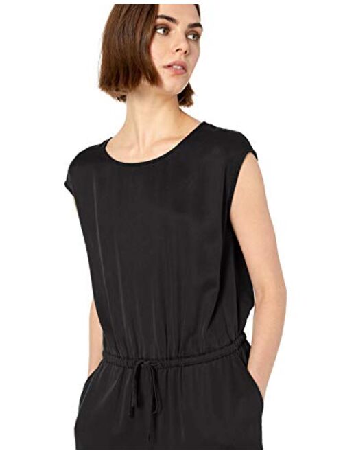 Amazon Brand - Daily Ritual Women's Tencel Short-Sleeve Jumpsuit