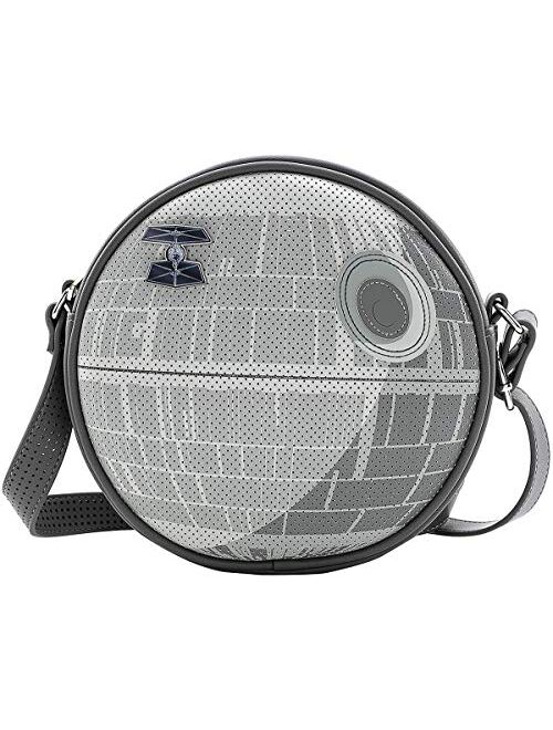 Loungefly Star Wars Death Star Crossbody Bag w/Pin
