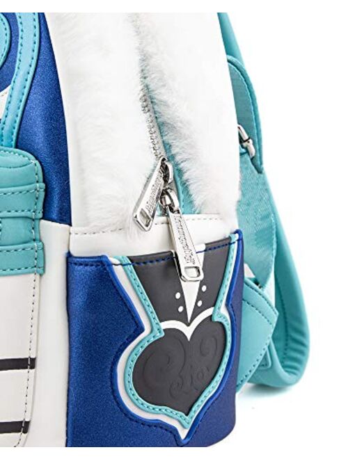 Loungefly x Overwatch Mei Cosplay Faux Fur Mini Backpack