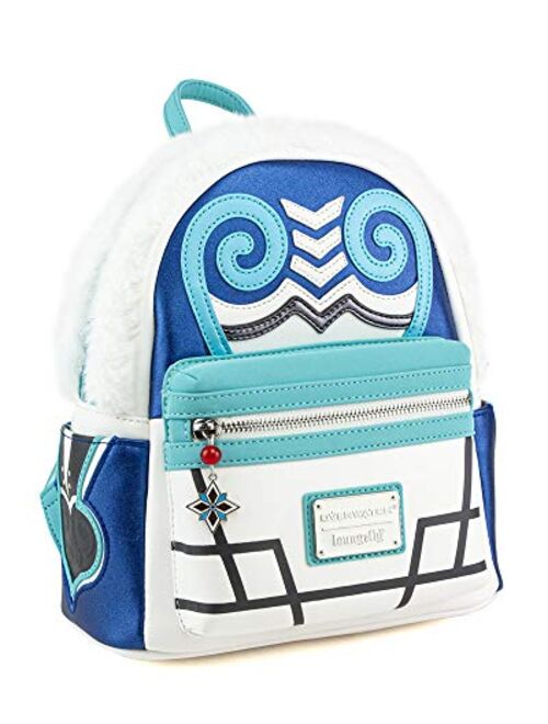 Loungefly x Overwatch Mei Cosplay Faux Fur Mini Backpack