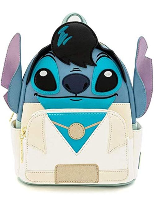 Loungefly Disney Elvis Stitch Cosplay Womens Double Strap Shoulder Bag Purse