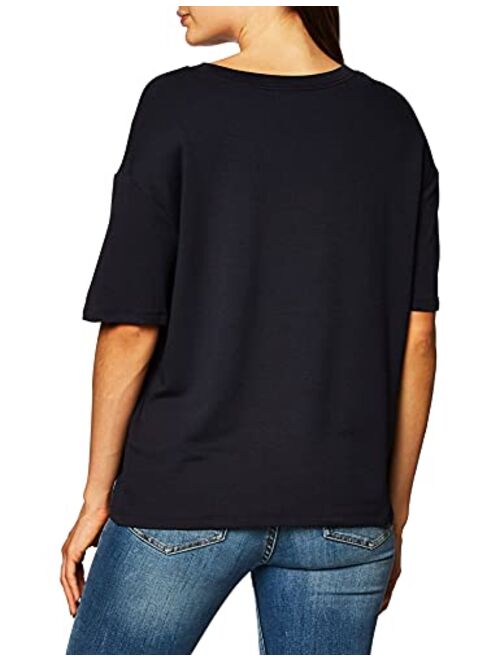 Amazon Brand - Daily Ritual Women's Supersoft Terry Short-Sleeve Boxy Pocket Tee