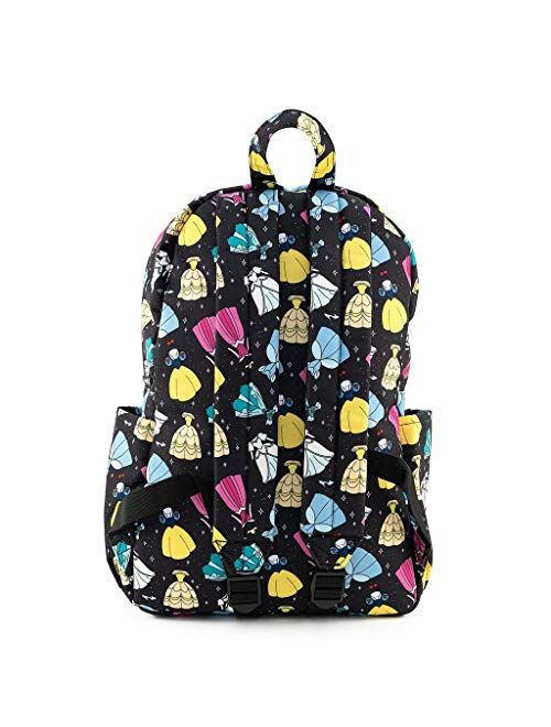 Loungefly Disney Princess AOP Dresses Nylon Backpack