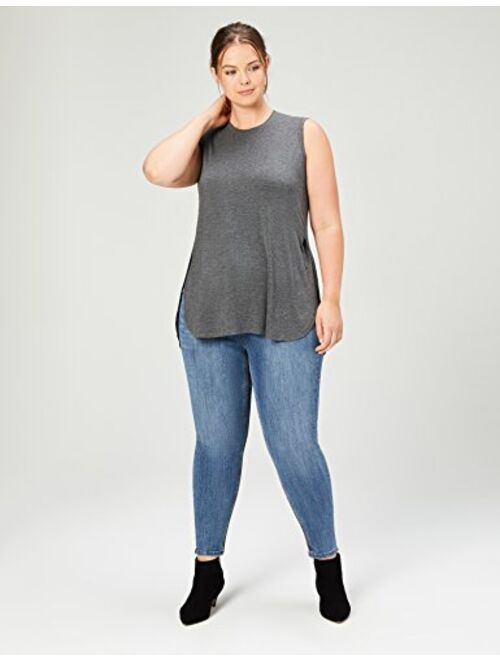 Amazon Brand - Daily Ritual Women's Plus Size Jersey Sleeveless Tunic