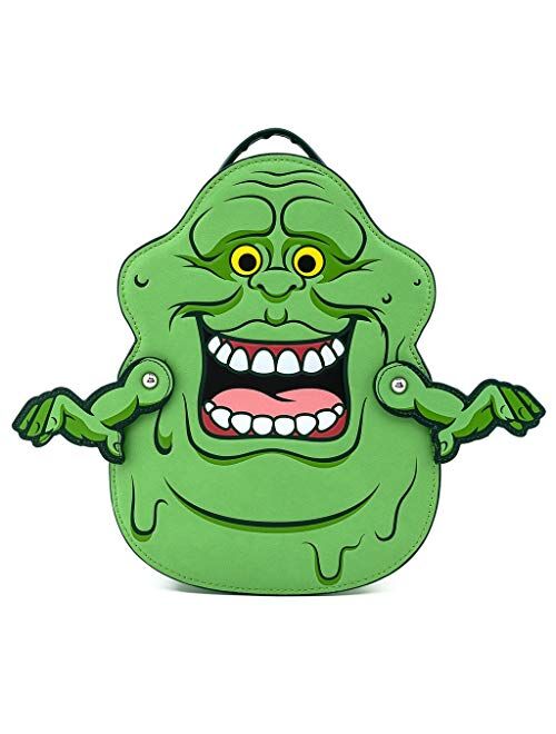 Loungefly x Ghostbusters Slimer Convertible Backpack
