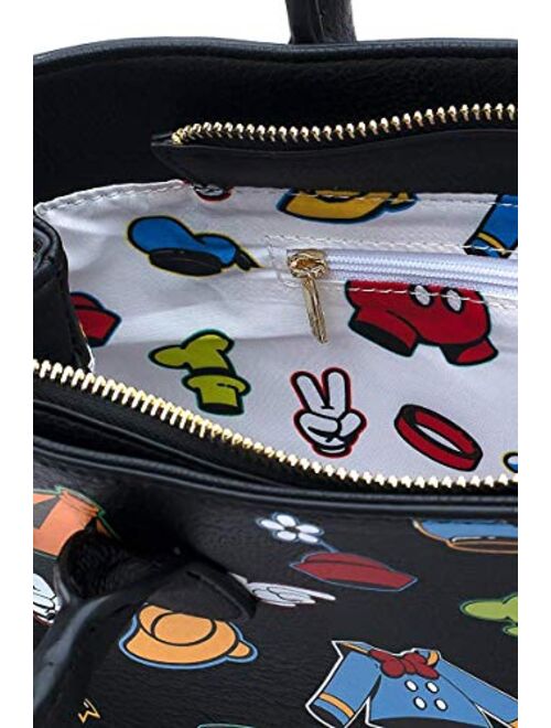 Loungefly X Disney Sensational 6 Outfits AOP Crossbody Bag